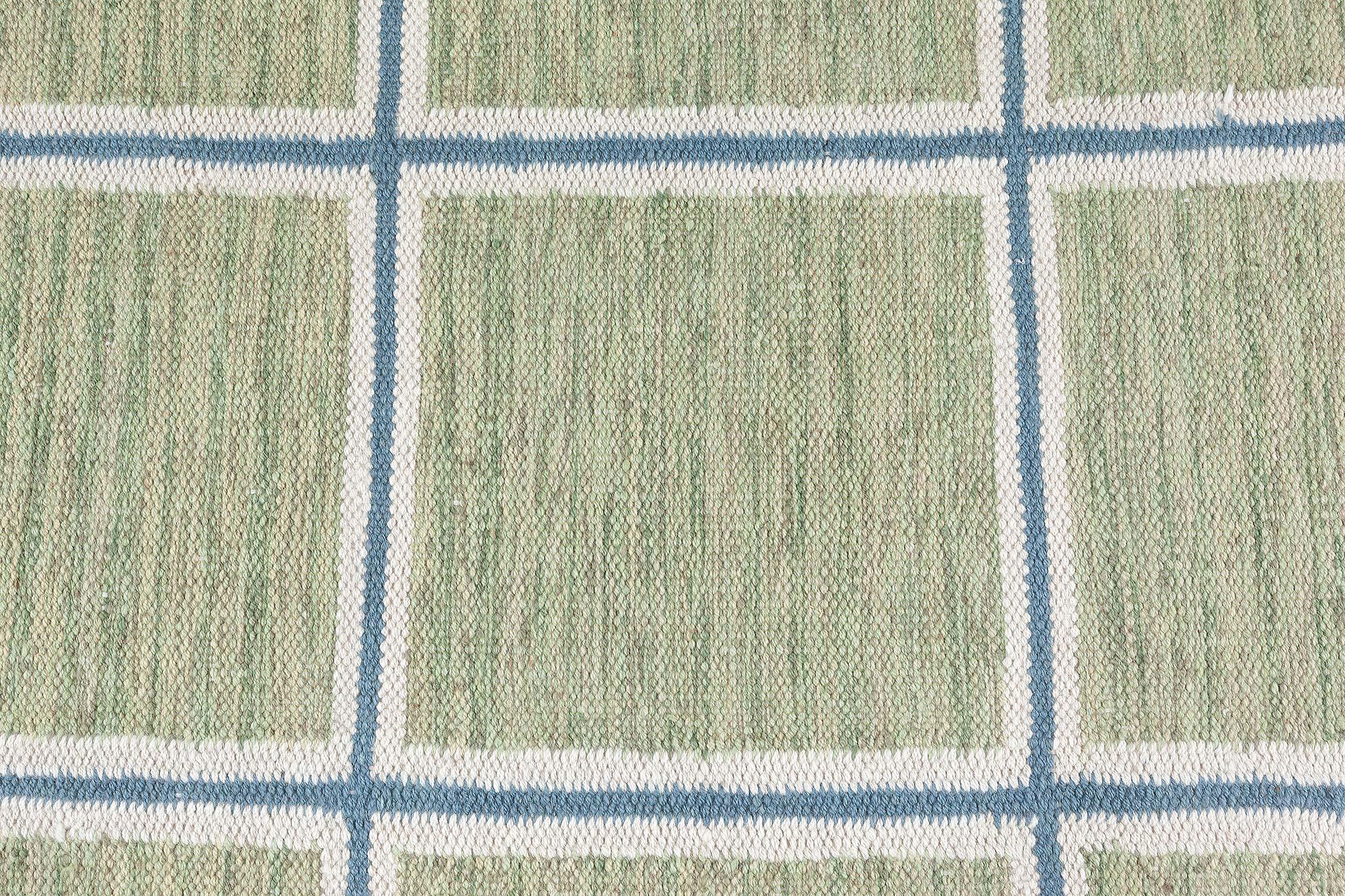 Moderner schwedischer Flachgewebe-Teppich von Doris Leslie Blau
Größe: 13'10