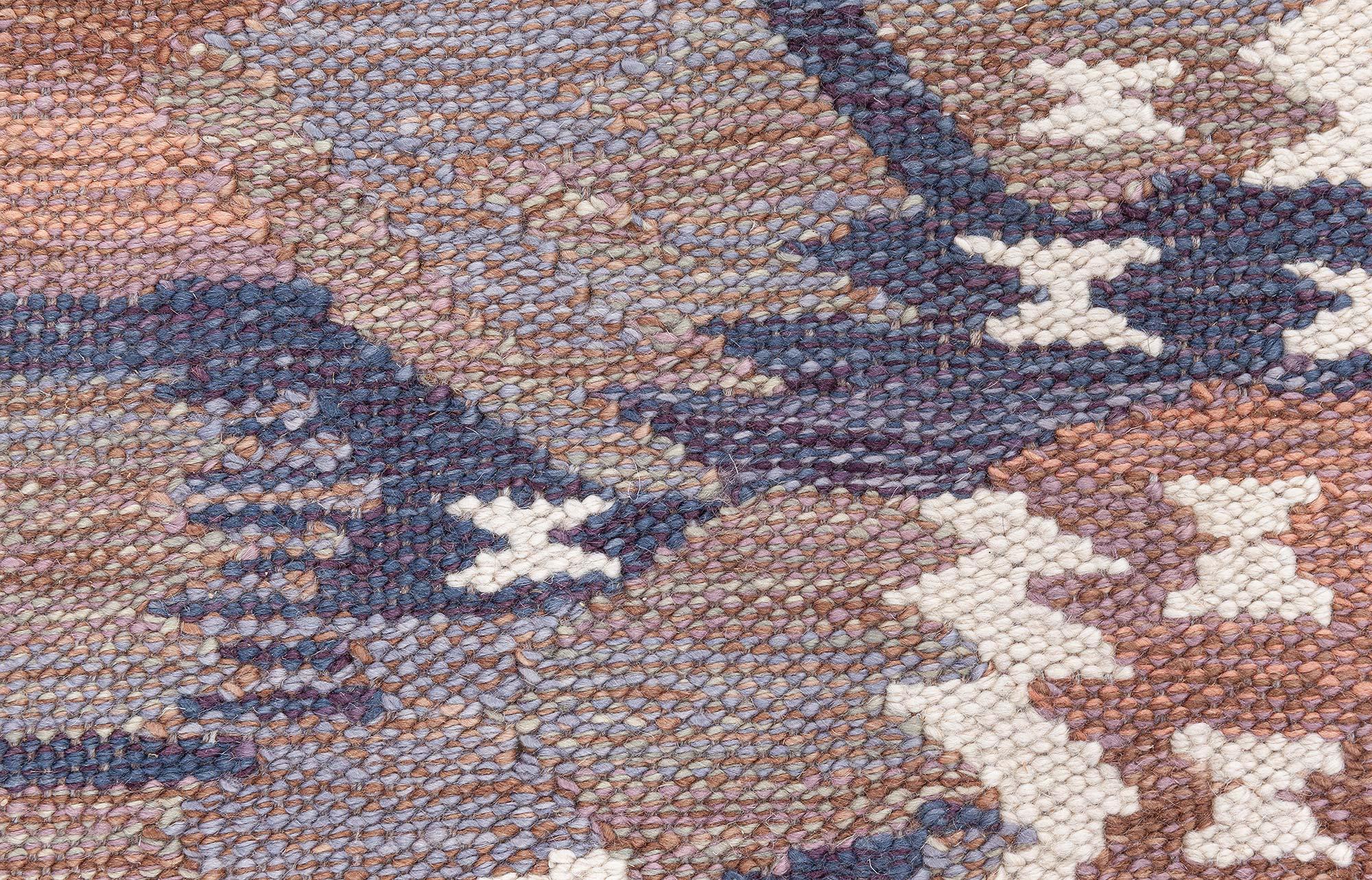Scandinavian Modern Modern Swedish Flat Weave Rug by Doris Leslie Blau For Sale