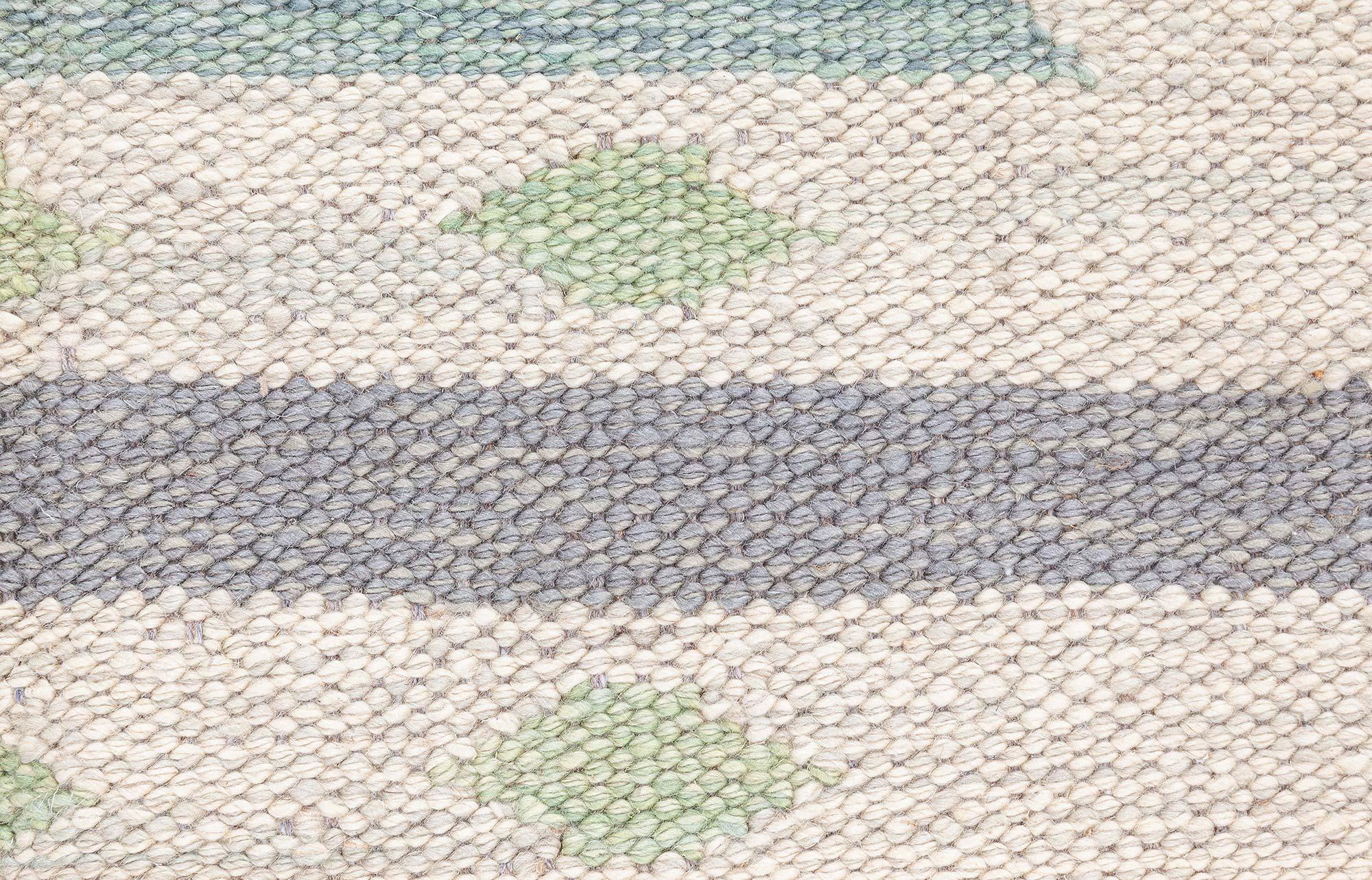 Scandinavo moderno Tappeto moderno svedese a trama piatta di Doris Leslie Blau in vendita