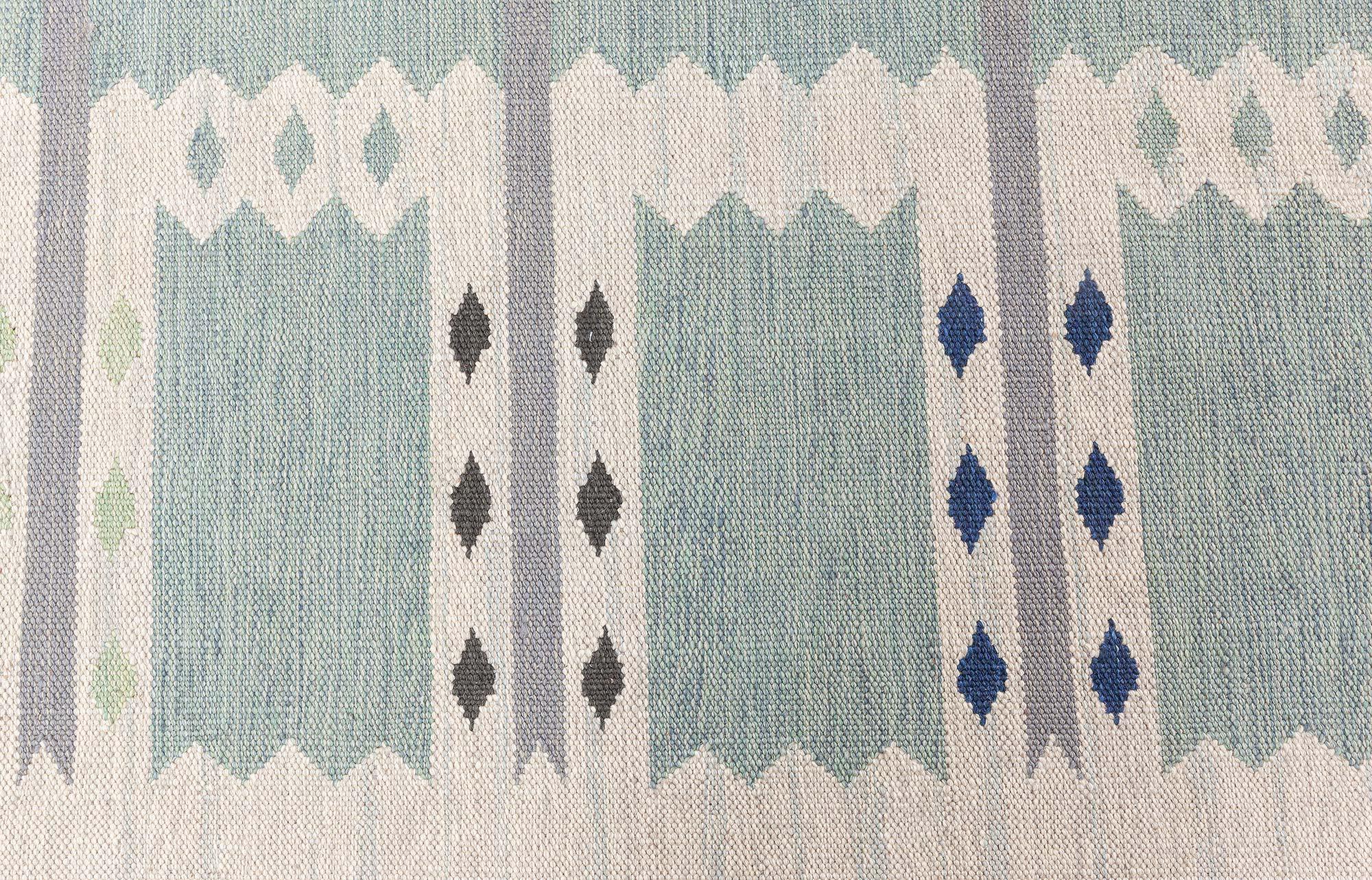 Tappeto moderno svedese a trama piatta di Doris Leslie Blau In condizioni Nuovo in vendita a New York, NY