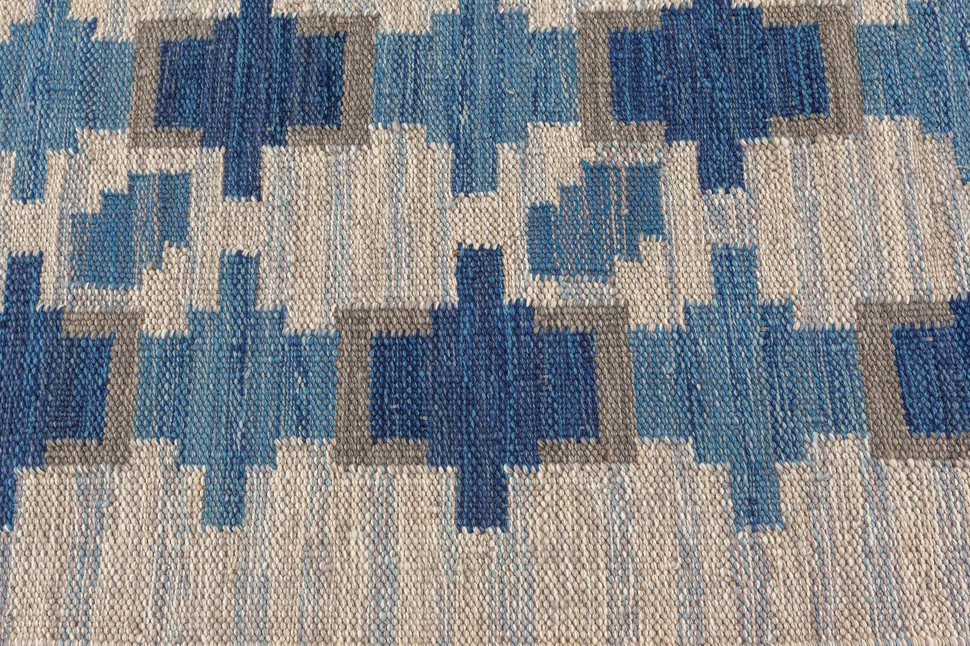 Alfombra sueca moderna de tejido plano de Doris Leslie Blau Siglo XXI y contemporáneo en venta