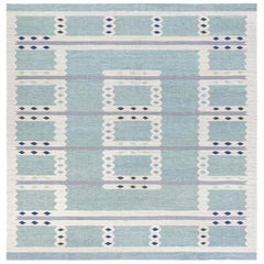 Modern Swedish Flat Weave Rug by Doris Leslie Blau