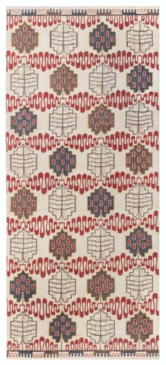 Modern Swedish Flat Weave Wool Rug by Doris Leslie Blau