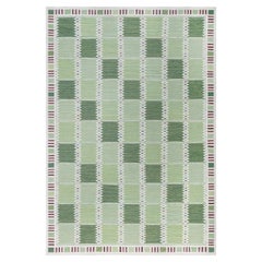 Modern Swedish Flat Weave Wool Rug by Doris Leslie Blau