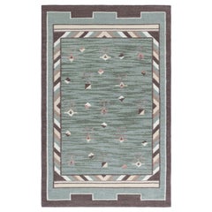 Modern Swedish Flat Weave Wool Rug by Doris Leslie Blau