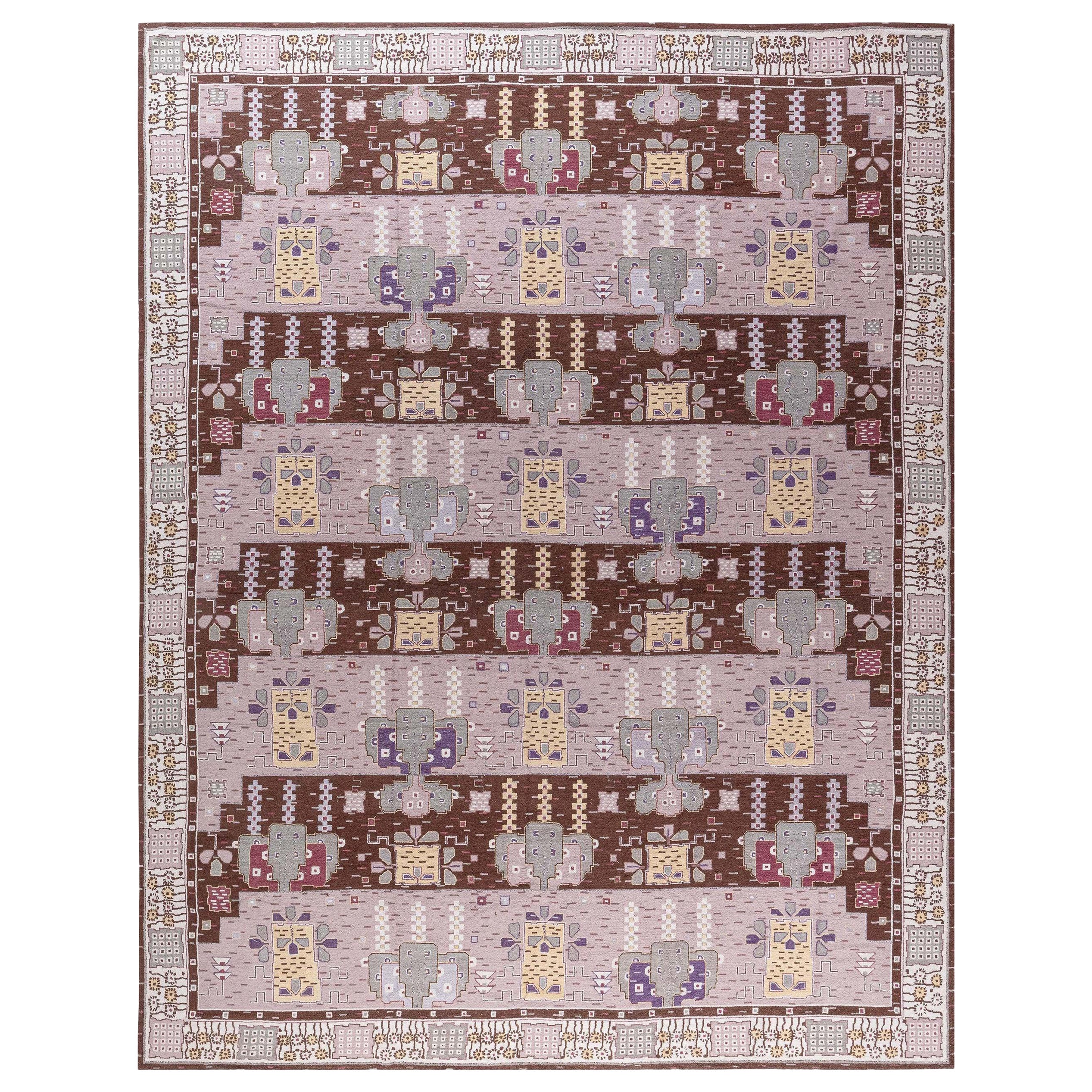 Modern Swedish Flossa Pile Rug by Doris Leslie Blau