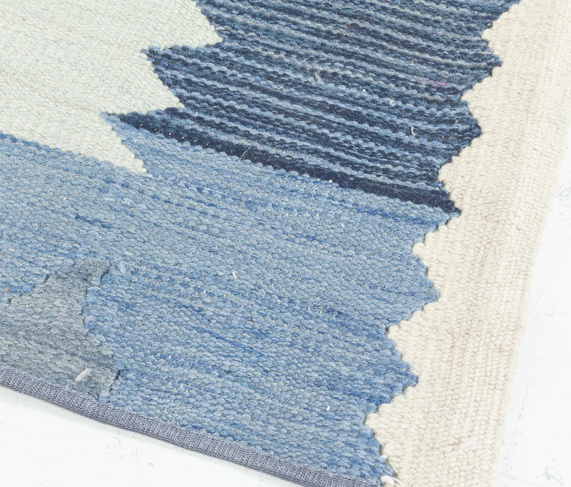 Moderner schwedischer Fragment-Läufer von Doris Leslie Blau (Skandinavische Moderne) im Angebot