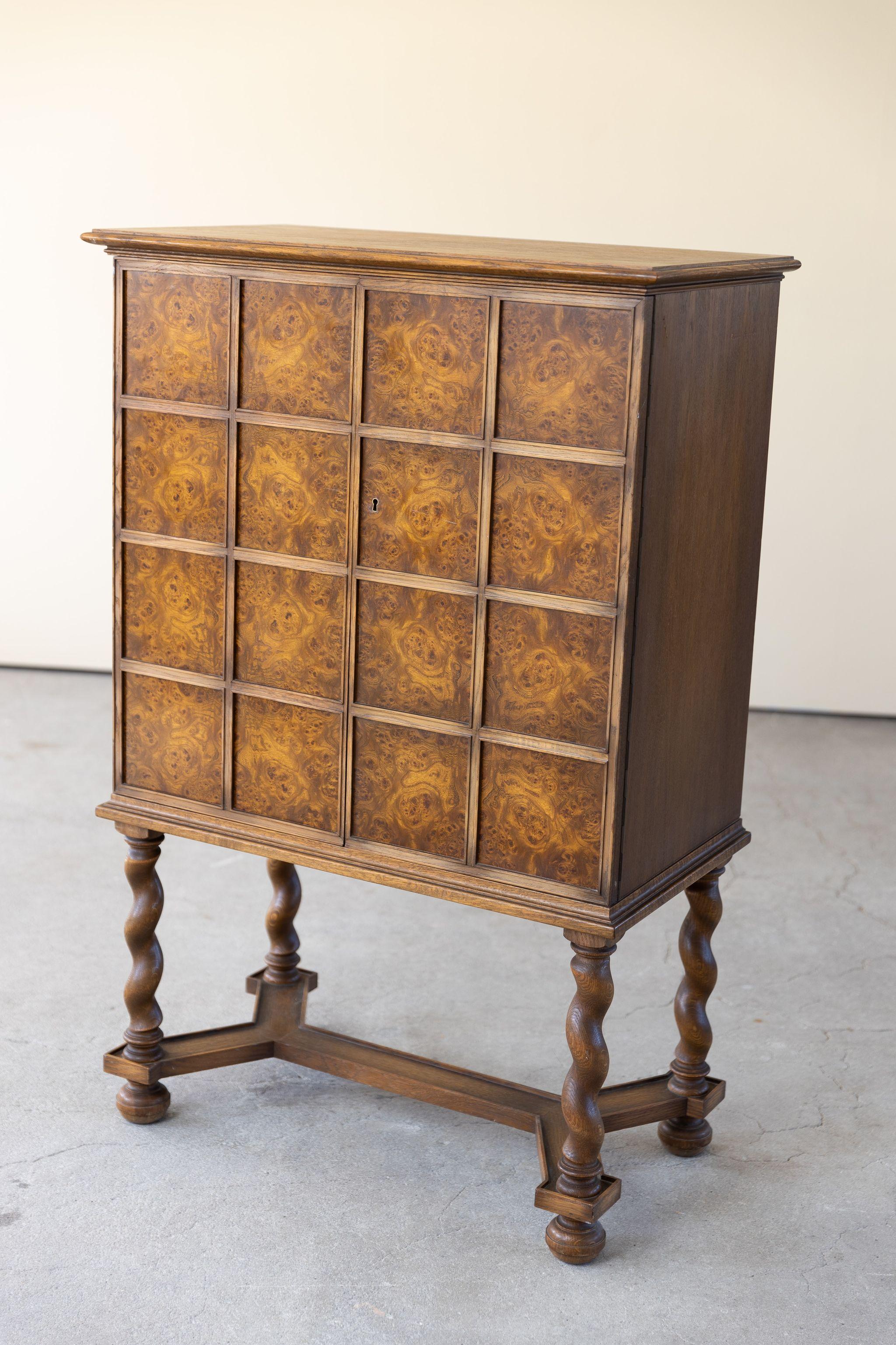 Modern Swedish Grace, Baroque Style Cabinet, 1947 3