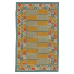 Modern Swedish-Inspired Half Pile Wool Rug by Doris Leslie Blau