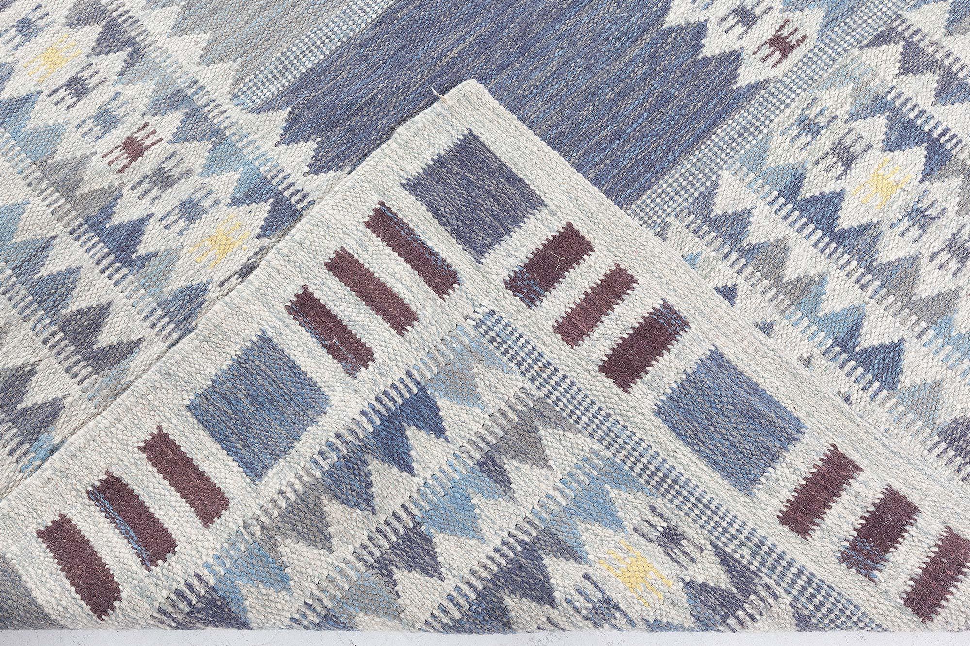Moderner, schwedisch inspirierter Teppich von Doris Leslie Blau (21. Jahrhundert und zeitgenössisch) im Angebot