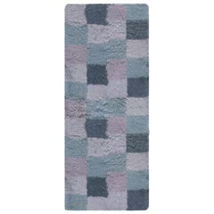 Tapis moderne en laine à poils ras Rya d'inspiration suédoise par Doris Leslie Blau