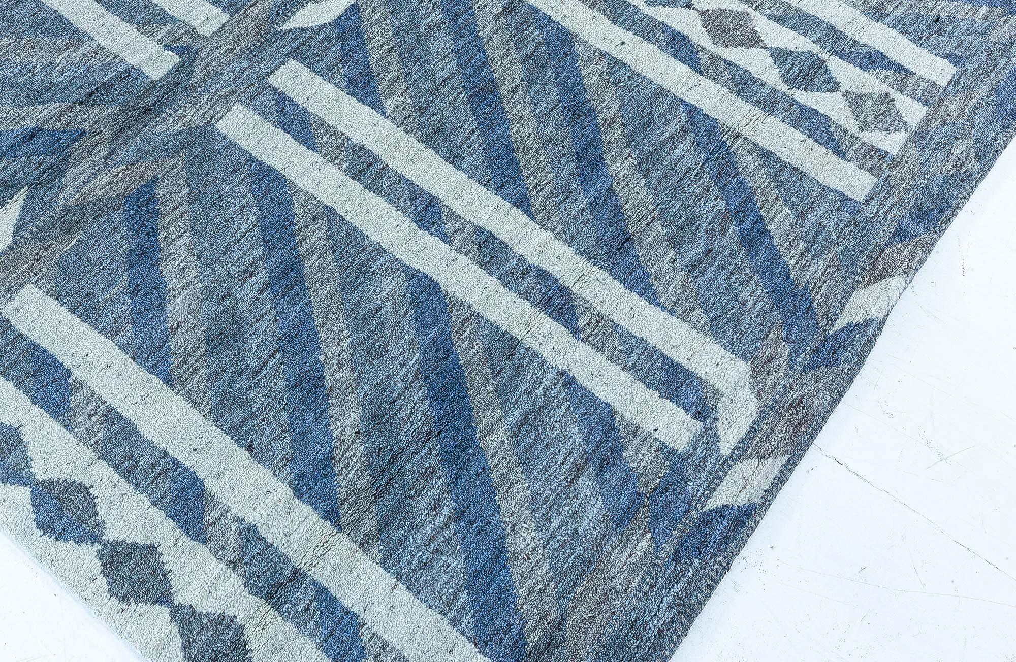 Moderner schwedischer Teppich im Pile-Design von Doris Leslie Blau (Handgewebt) im Angebot