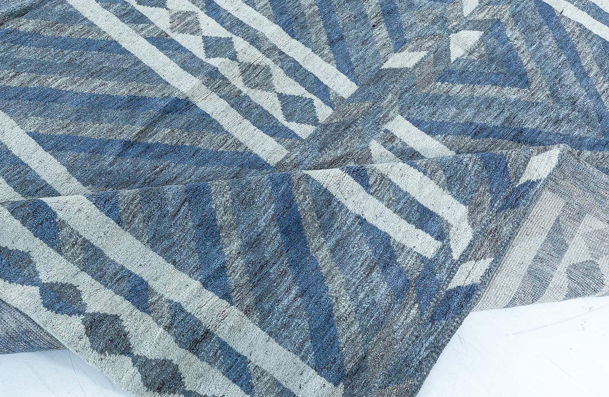Moderner schwedischer Teppich im Pile-Design von Doris Leslie Blau (Wolle) im Angebot