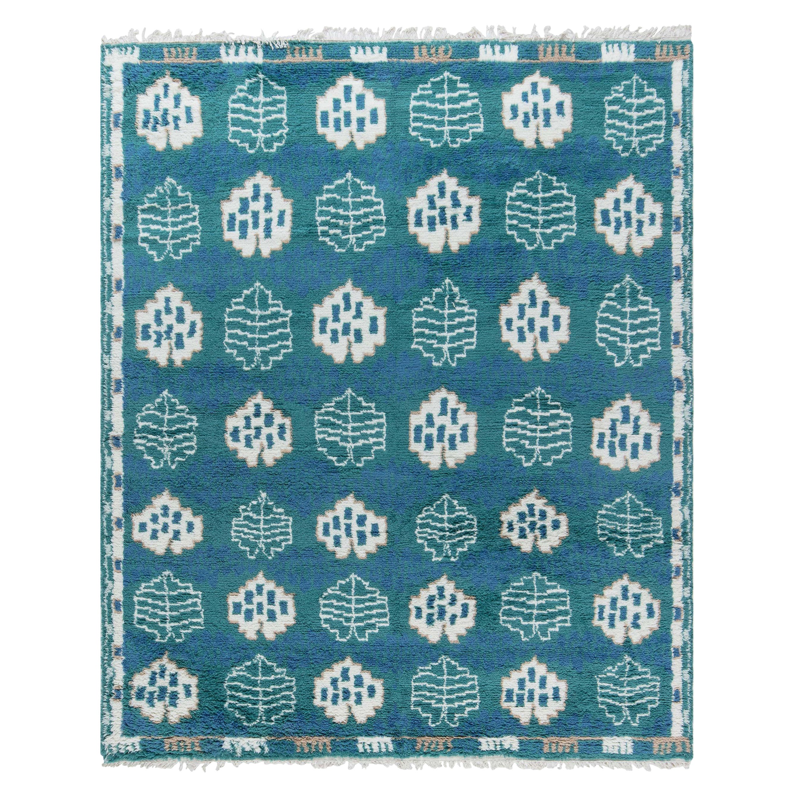 Moderner schwedischer Teppich im Pile-Design von Doris Leslie Blau im Angebot