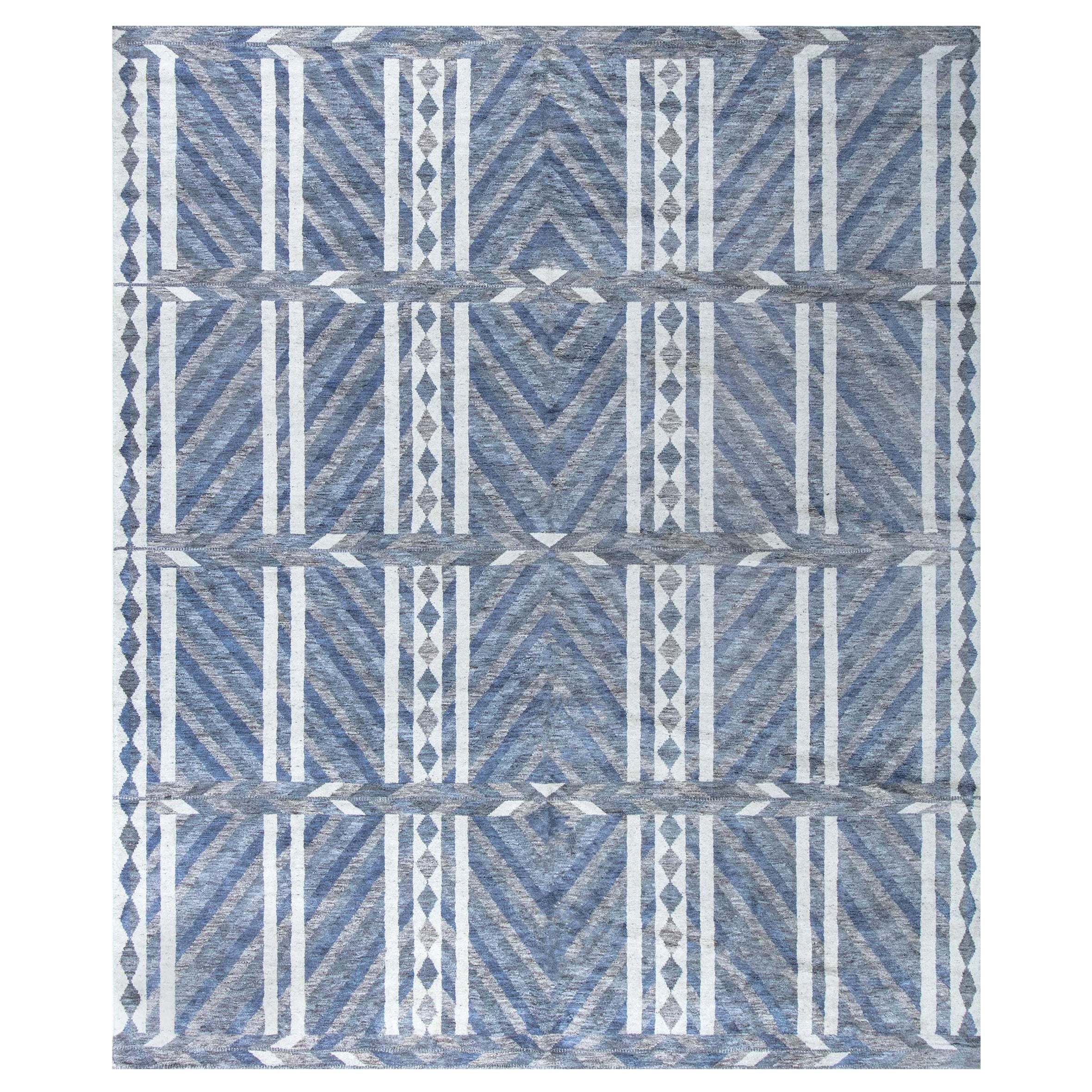 Moderner schwedischer Teppich im Pile-Design von Doris Leslie Blau im Angebot