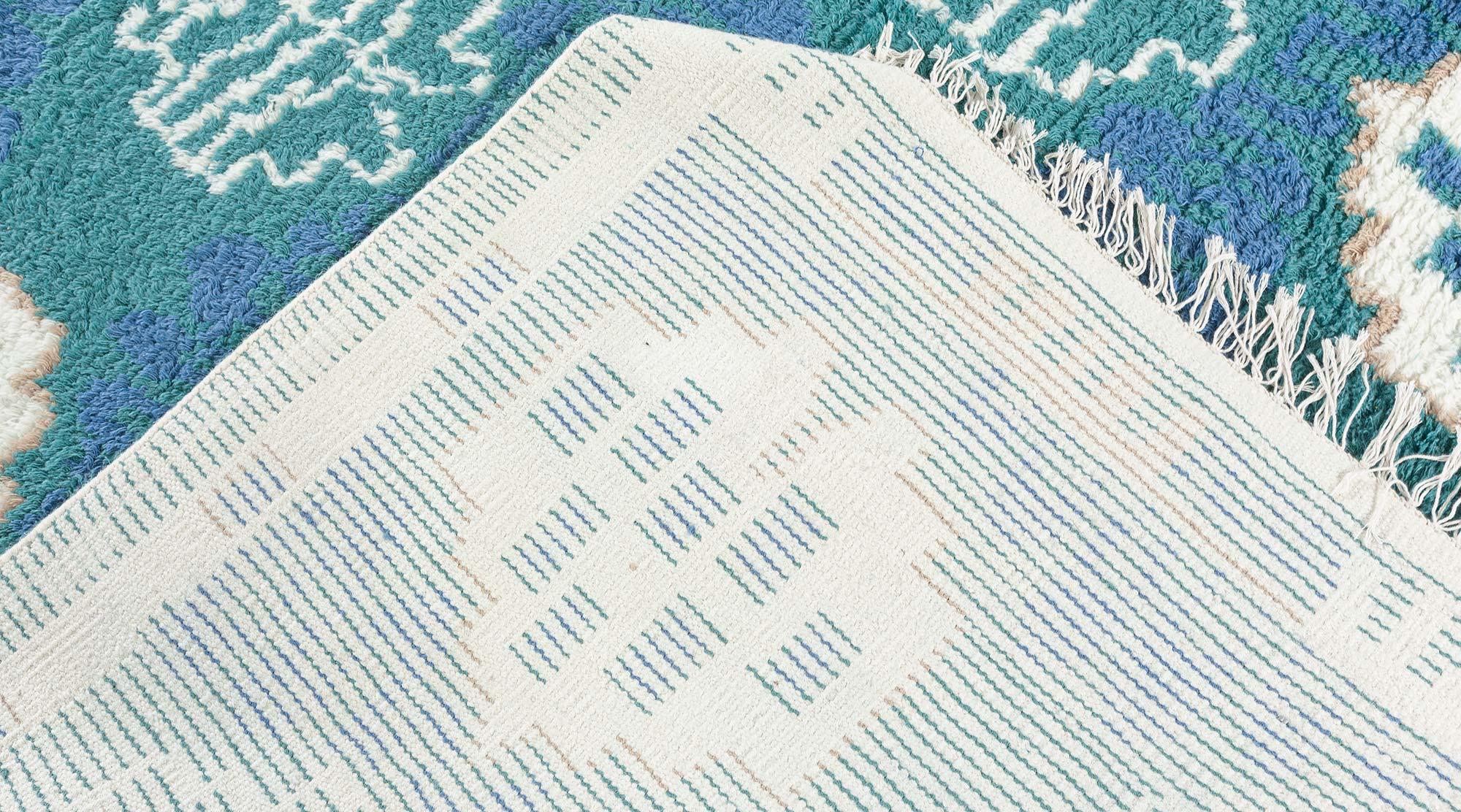 Moderner schwedischer Florteppich von Doris Leslie Blau (21. Jahrhundert und zeitgenössisch) im Angebot