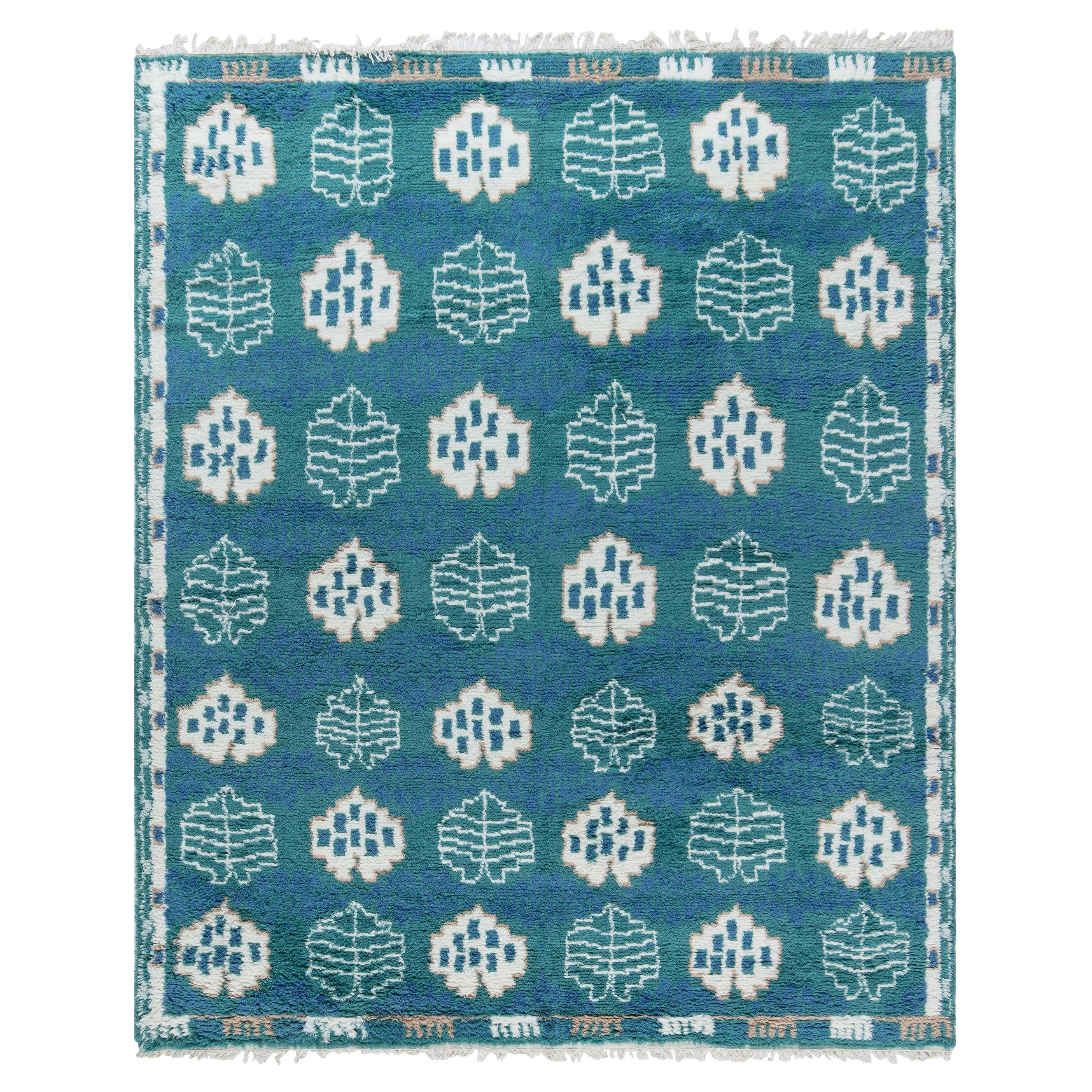 Moderner schwedischer Florteppich von Doris Leslie Blau