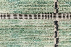 Modern Swedish Pile Runner Fragment by Doris Leslie Blau