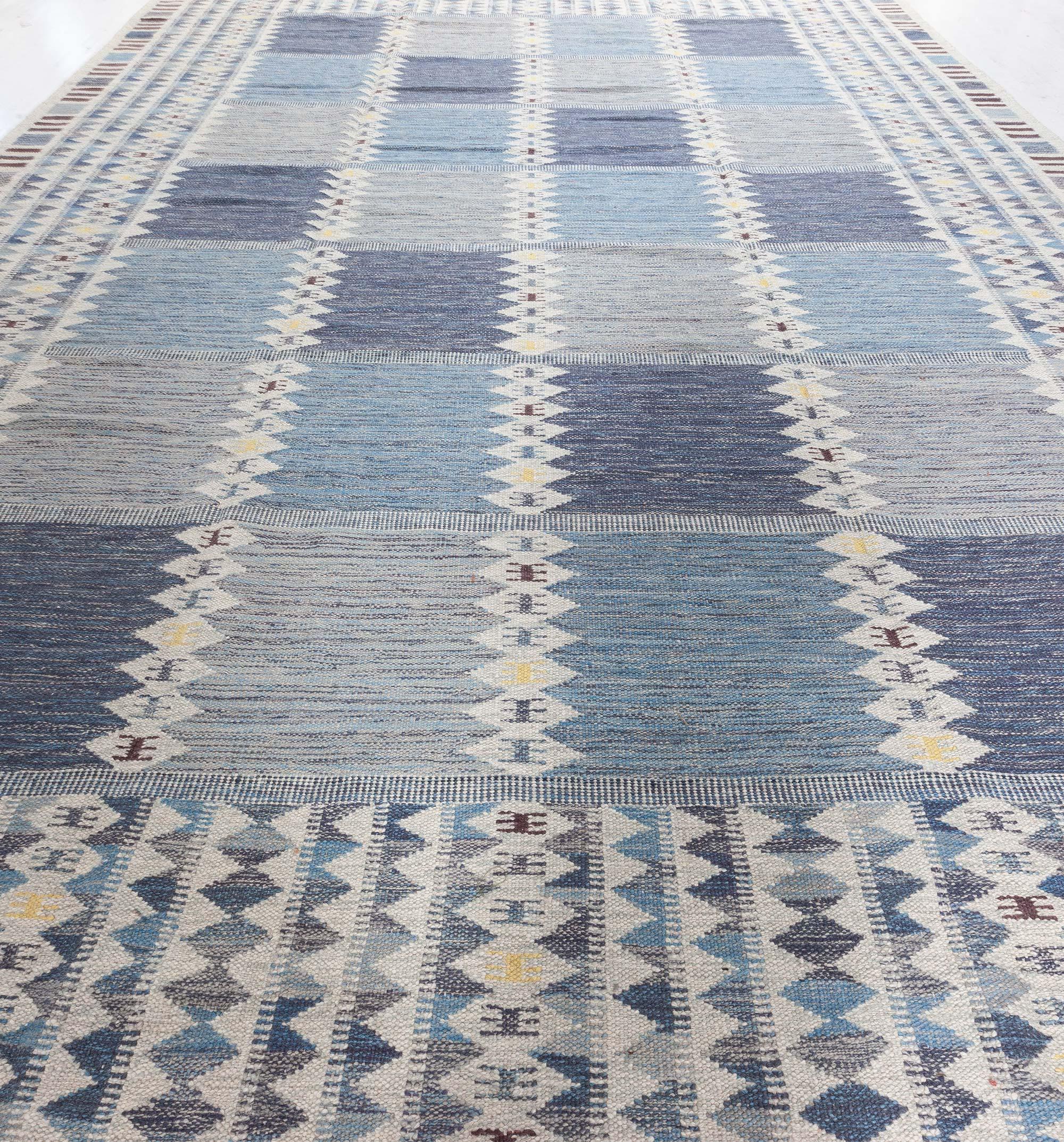 Moderner schwedischer Teppich von Doris Leslie Blau (Skandinavische Moderne) im Angebot