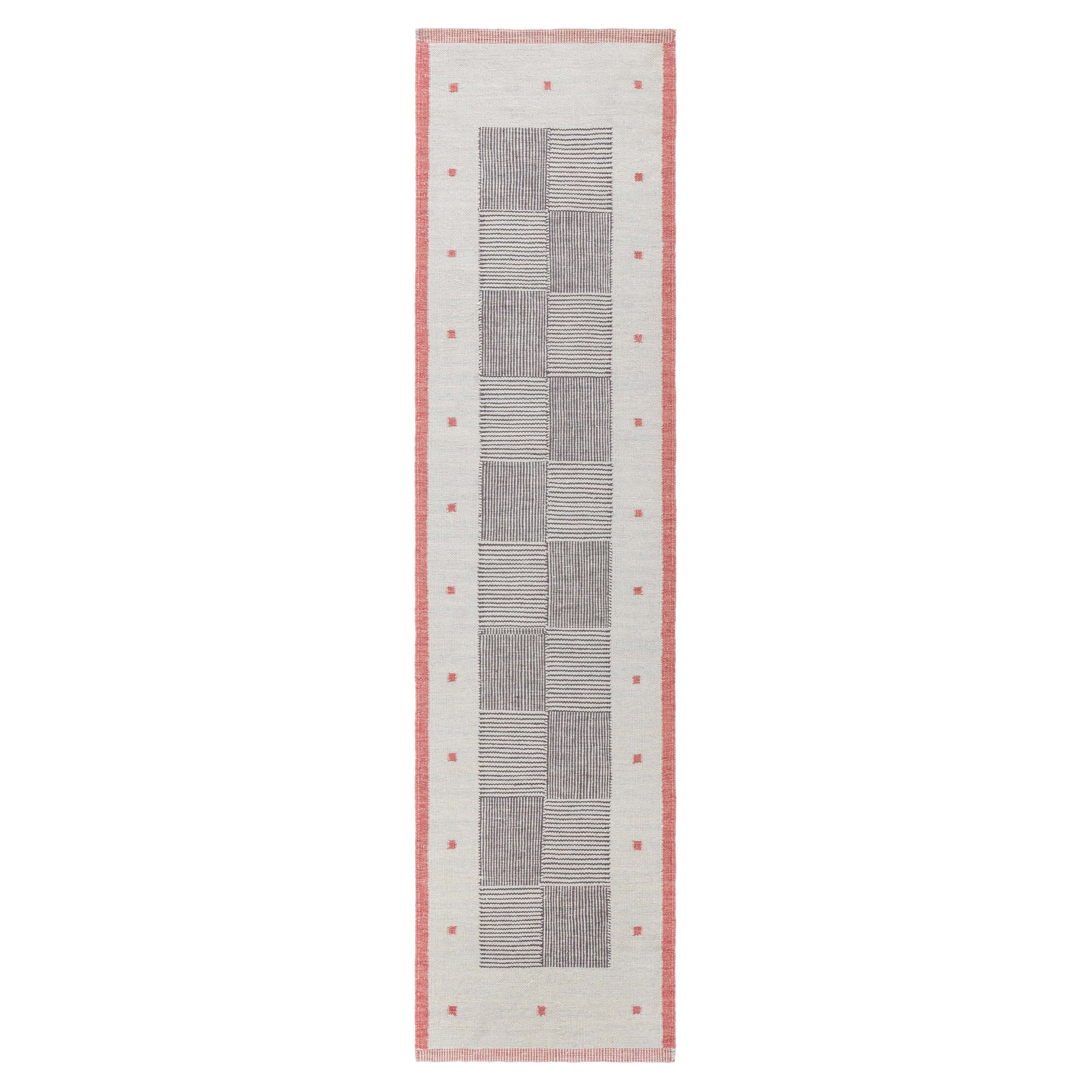 Tapis de couloir moderne suédois de Doris Leslie Blau