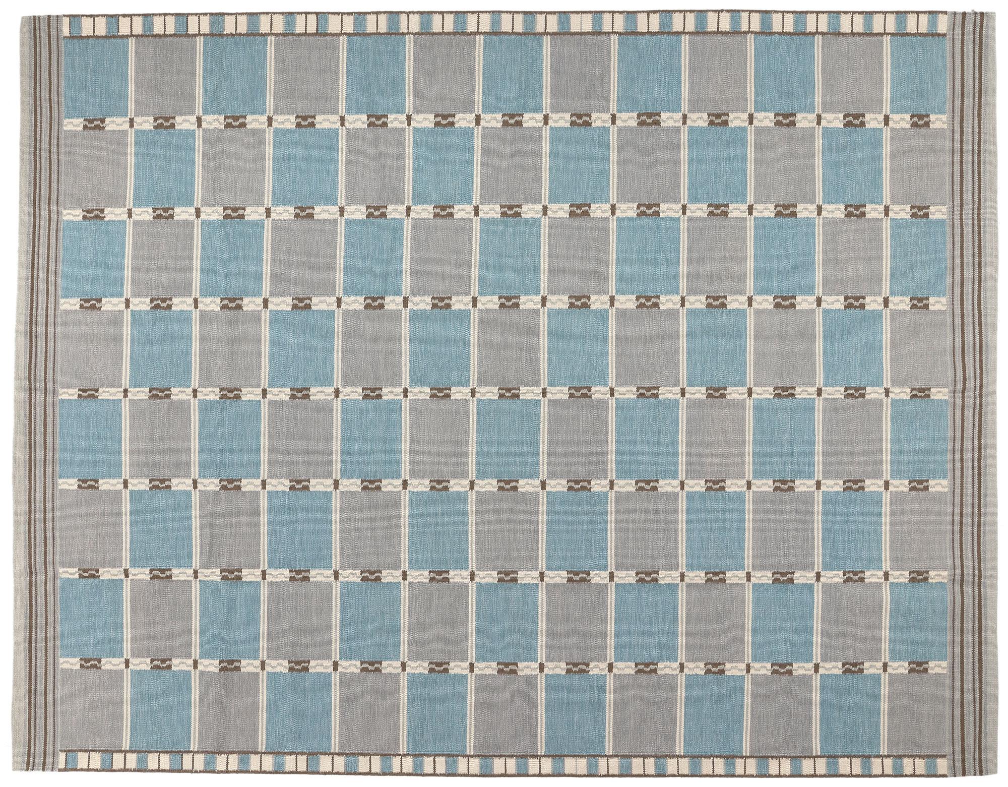 Skandinavischer moderner Kelim-Teppich im schwedischen Stil im Angebot 2