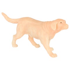 Modern Swiss Aragonite Rock Crystal Labrador Dog Model Vacheron Constantin Modern Swiss Aragonite Rock Crystal Labrador Dog Model Vacheron Constantin