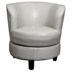 Sedia Club Moderna Girevole