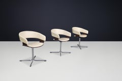 Modern Swivel Dining Armchairs by John Coleman for Allermuir, USA, 1990s