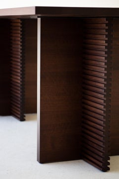 Tavolo moderno in noce, collezione Cicely