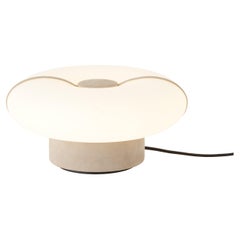 Modern Table Lamp 'Bolina' 509.34 by Fabio Fantolino x TOOY, Satin white glass