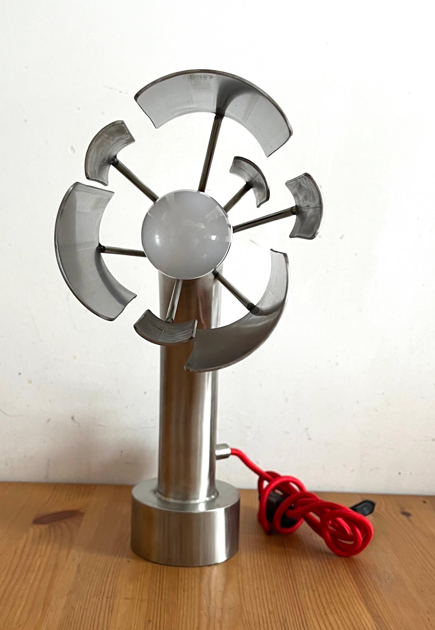 20th Century Modern Table Lamp by Cristo Ash For Sale