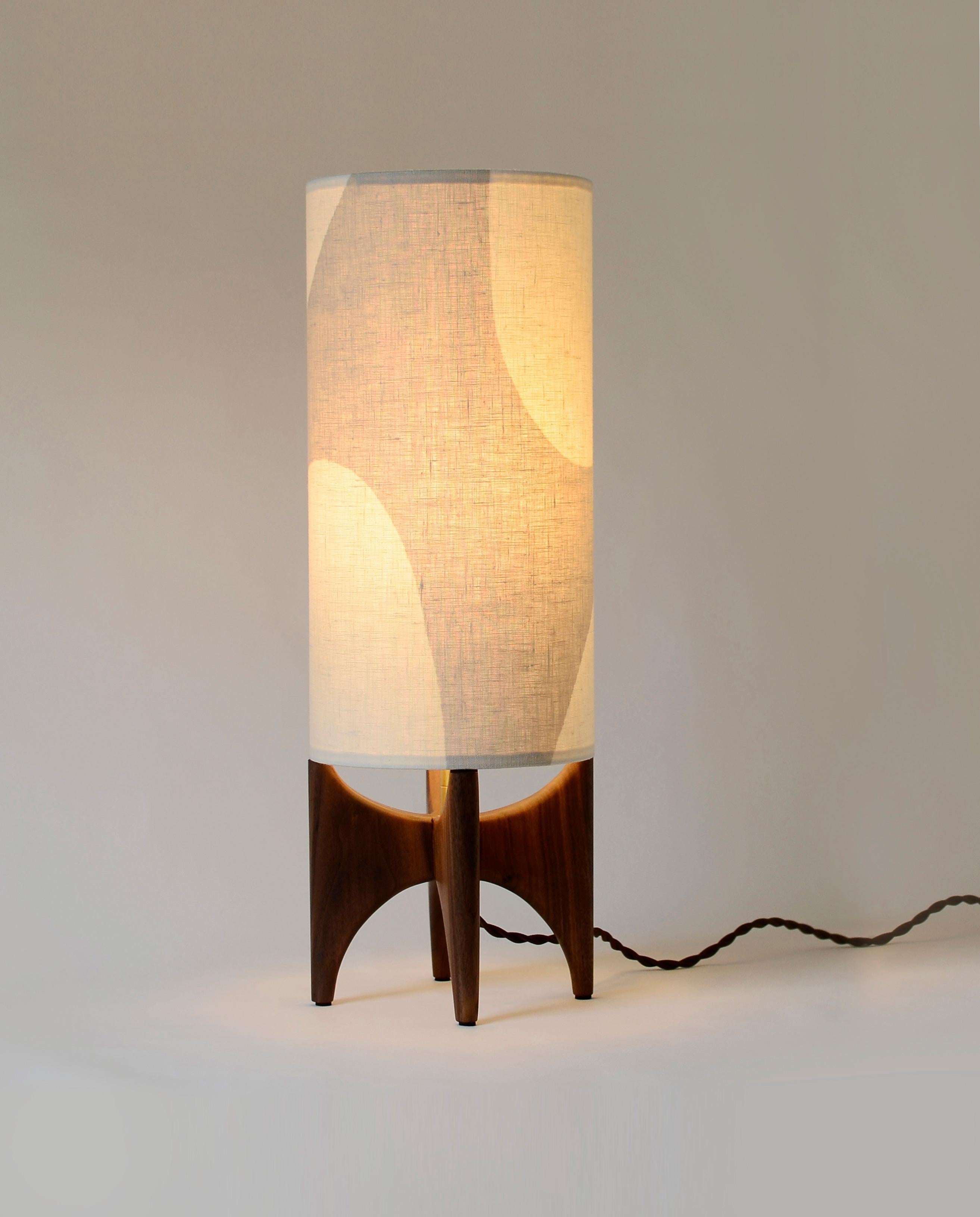 American Modern Table Lamp by La Loupe For Sale