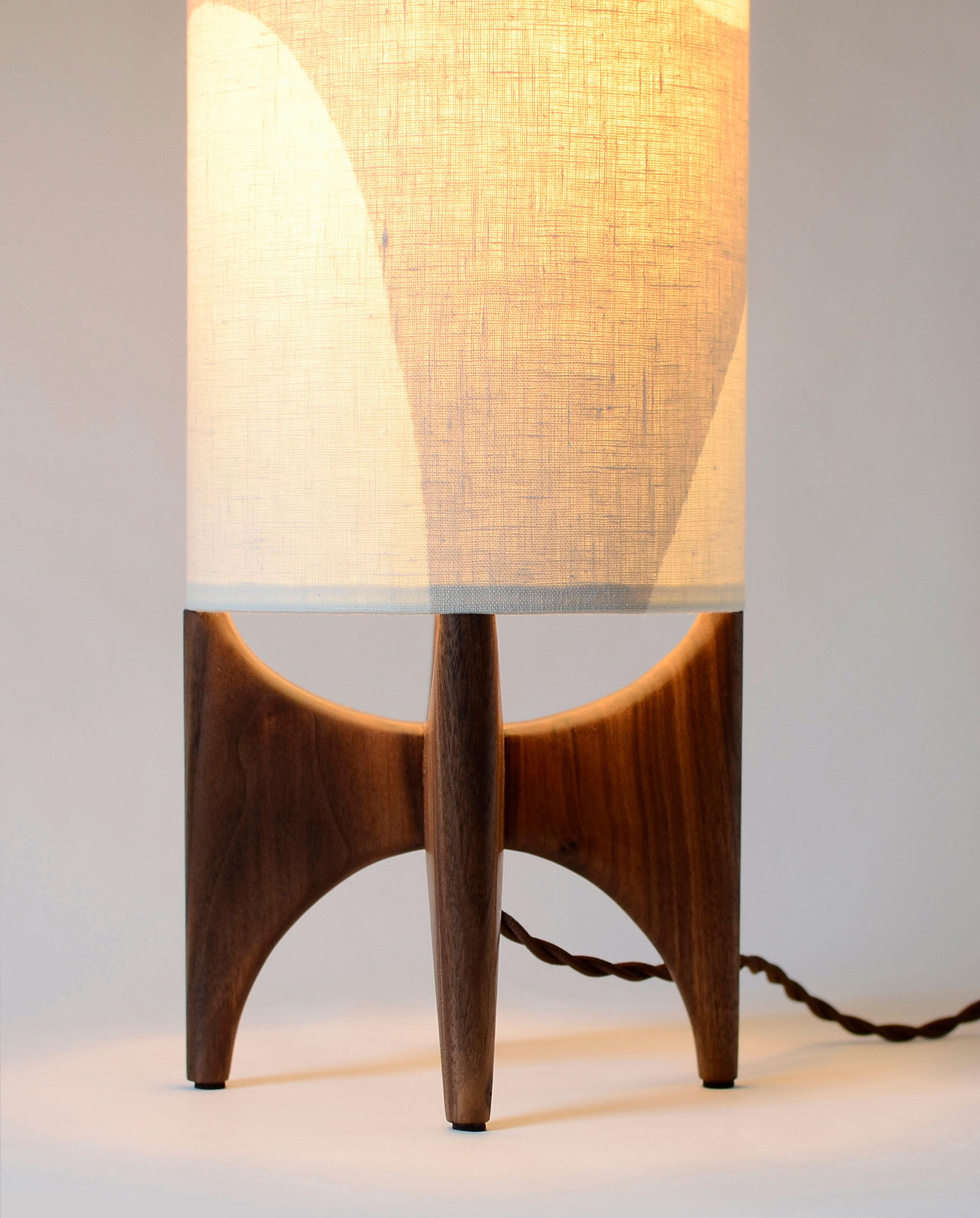 Hand-Crafted Modern Table Lamp by La Loupe For Sale