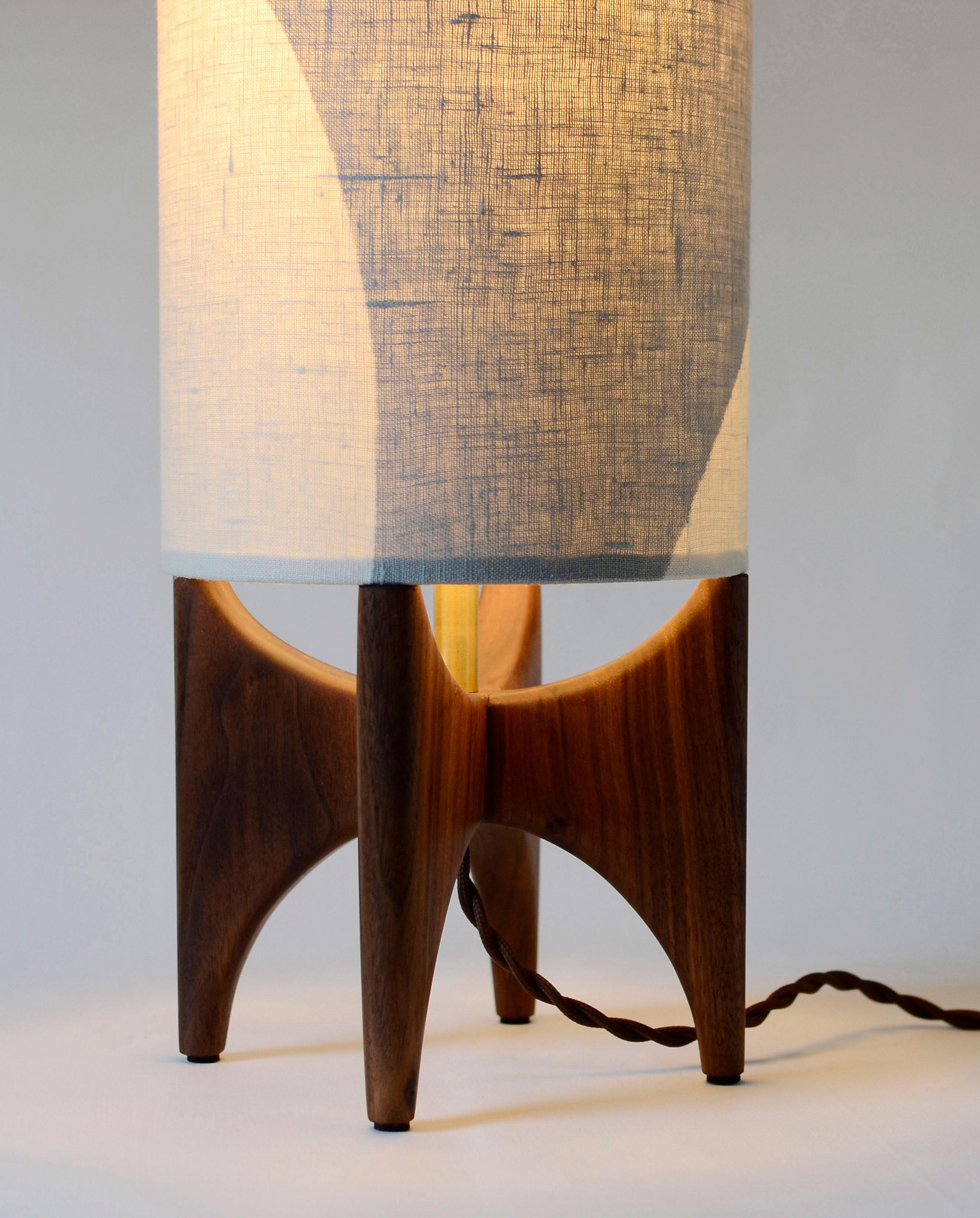 Hand-Crafted Modern Table Lamp by La Loupe For Sale