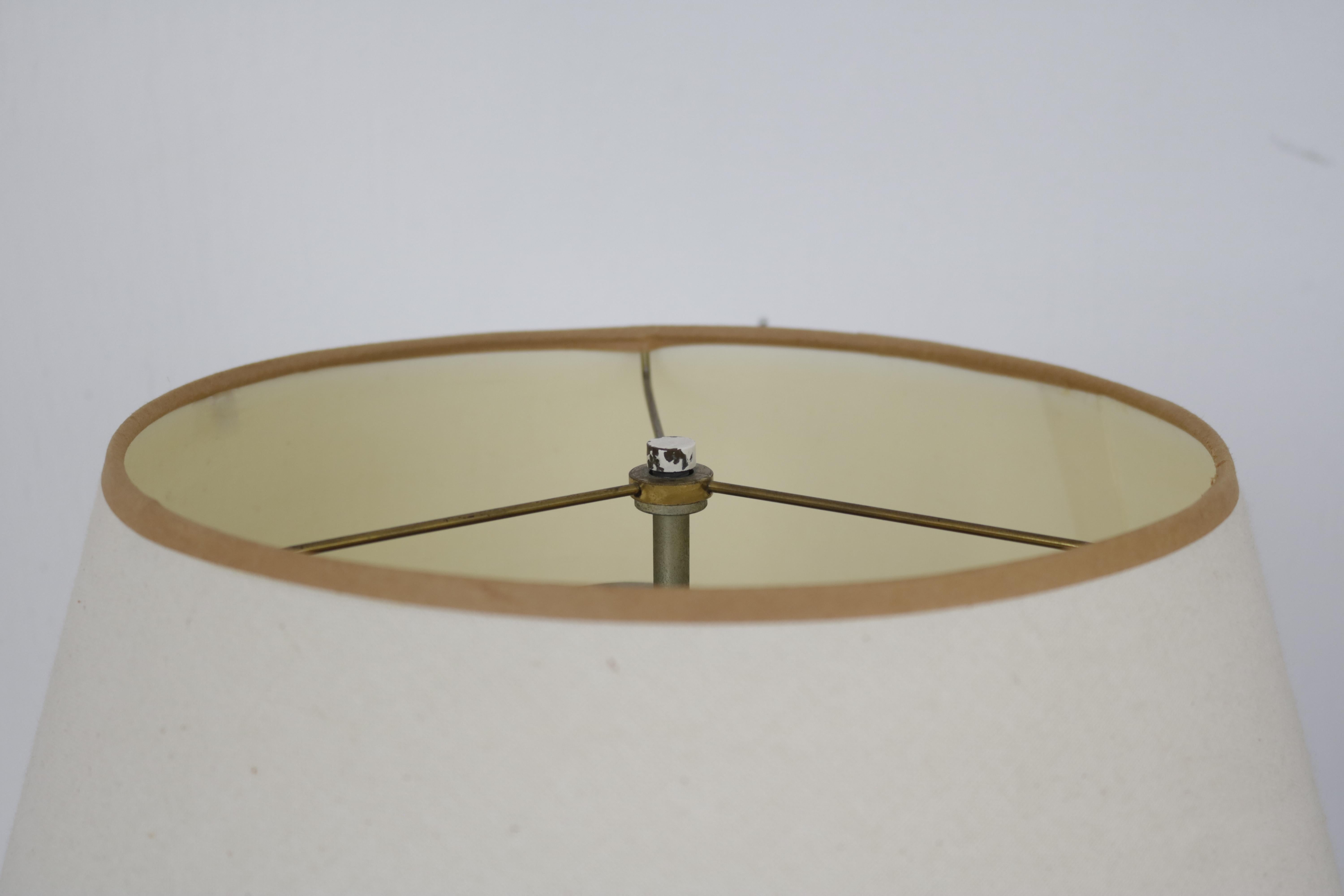 Brushed Modern Table Lamp by Walter Von Neesen