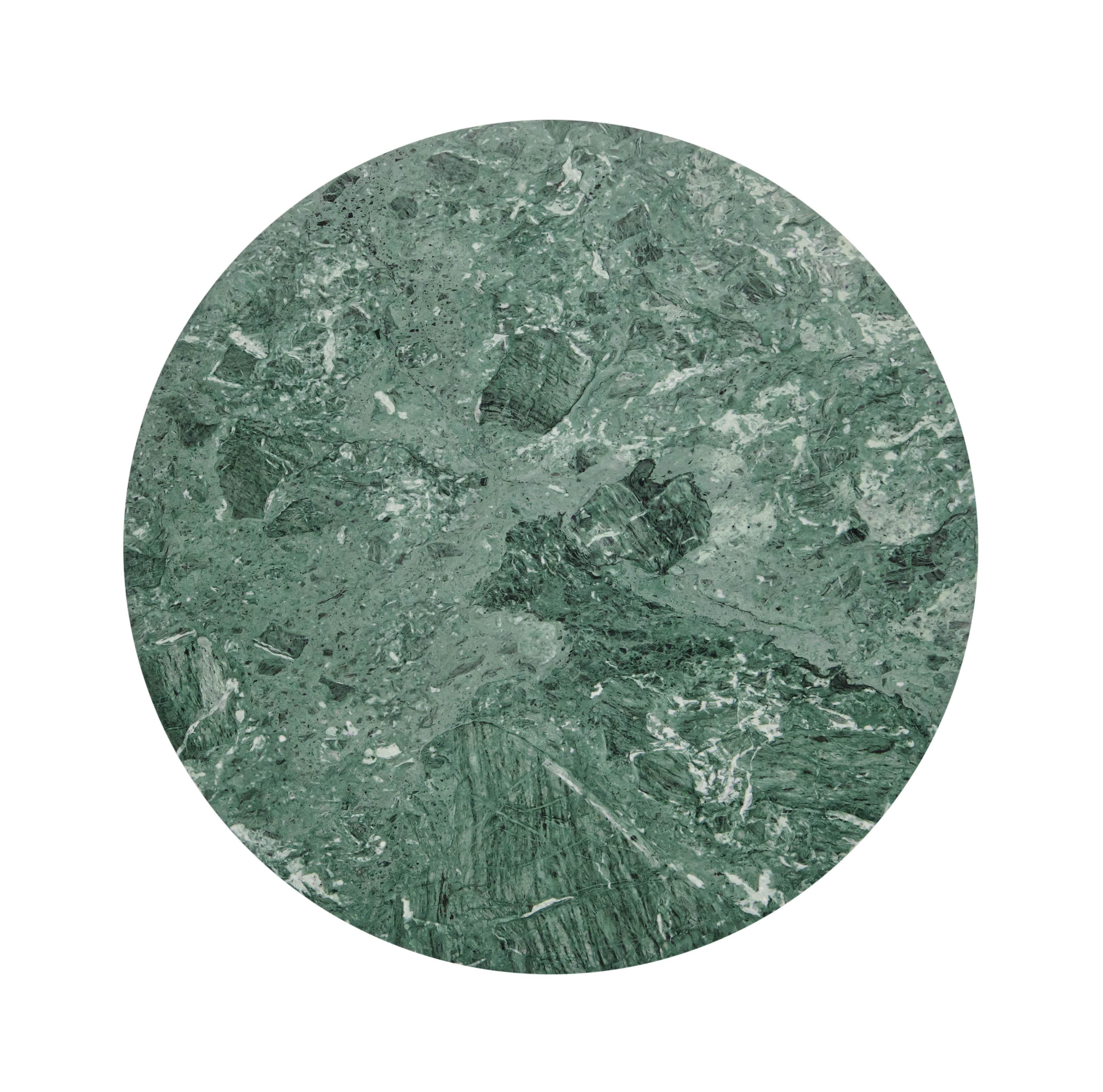 Modern Table 'PAUL' by Noom, in Green Marble For Sale 7