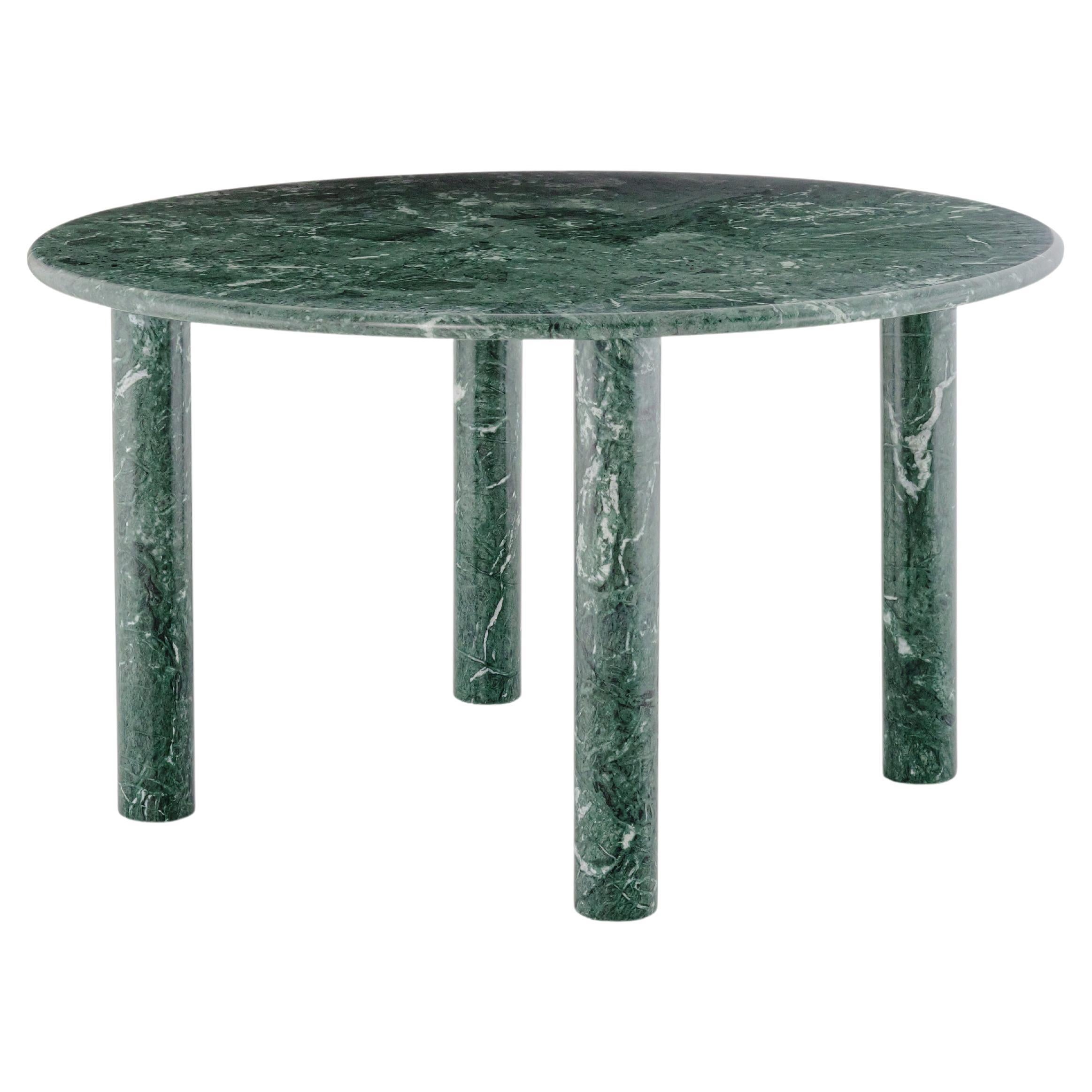 Modern Table 'PAUL' by Noom, in Green Marble For Sale