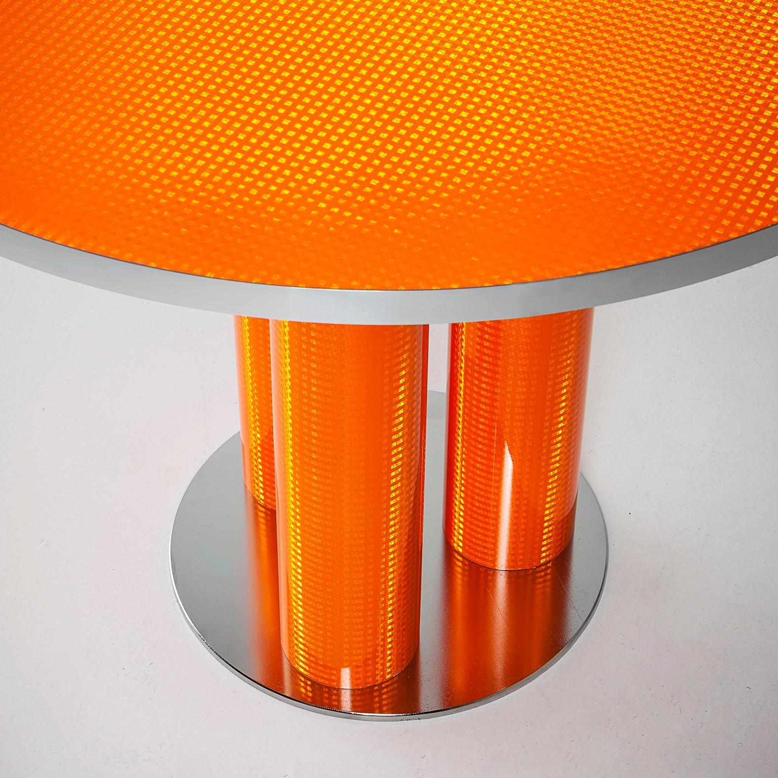 Modernes colorés et brillants  Table Reflector de Sebastiano Bottos, Italie en vente 2
