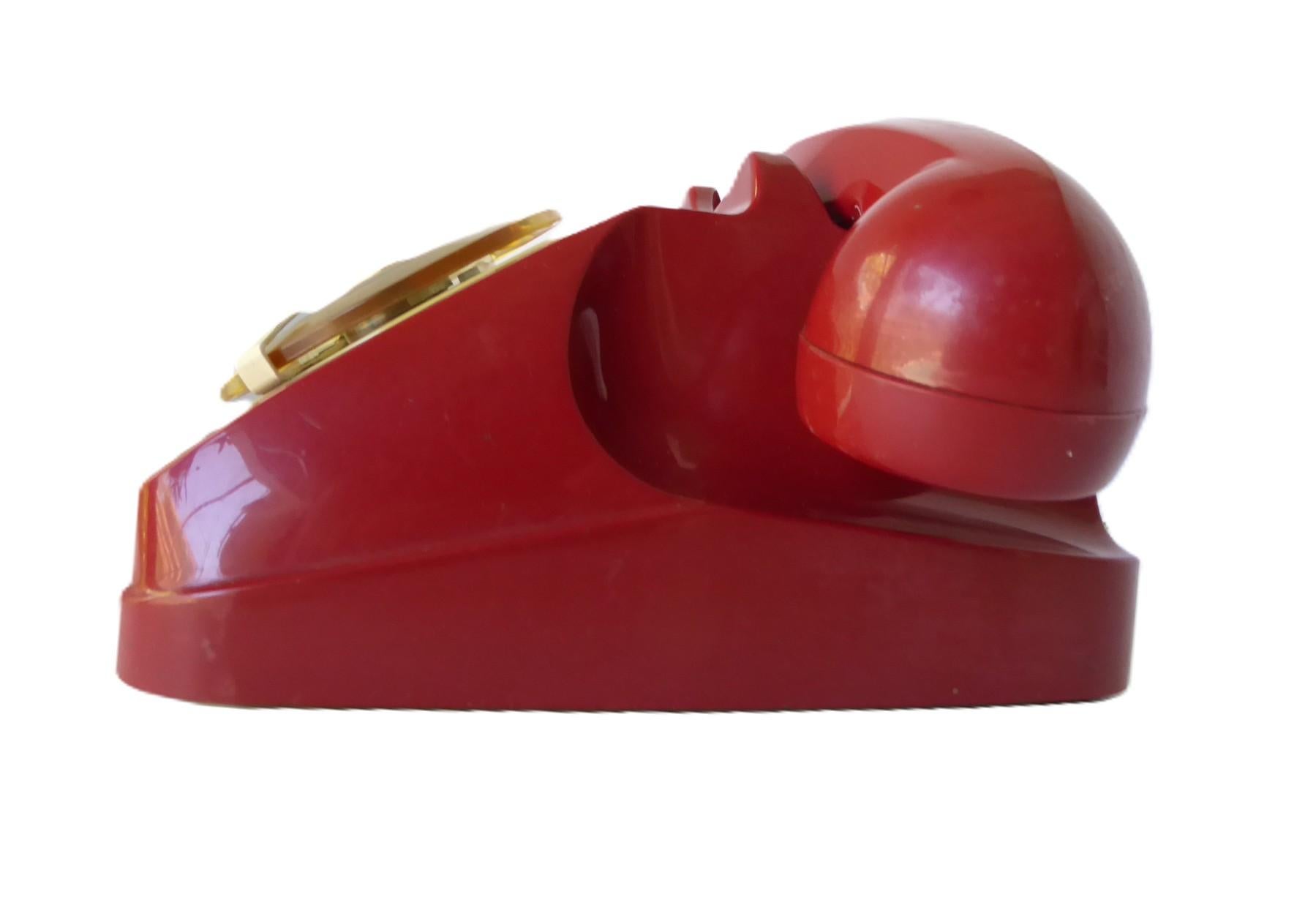 Table Rotary Phone SIEMENS AUSO SIP S62  Lino Saltini, Italie, années 1960 Bon état - En vente à Miami, FL