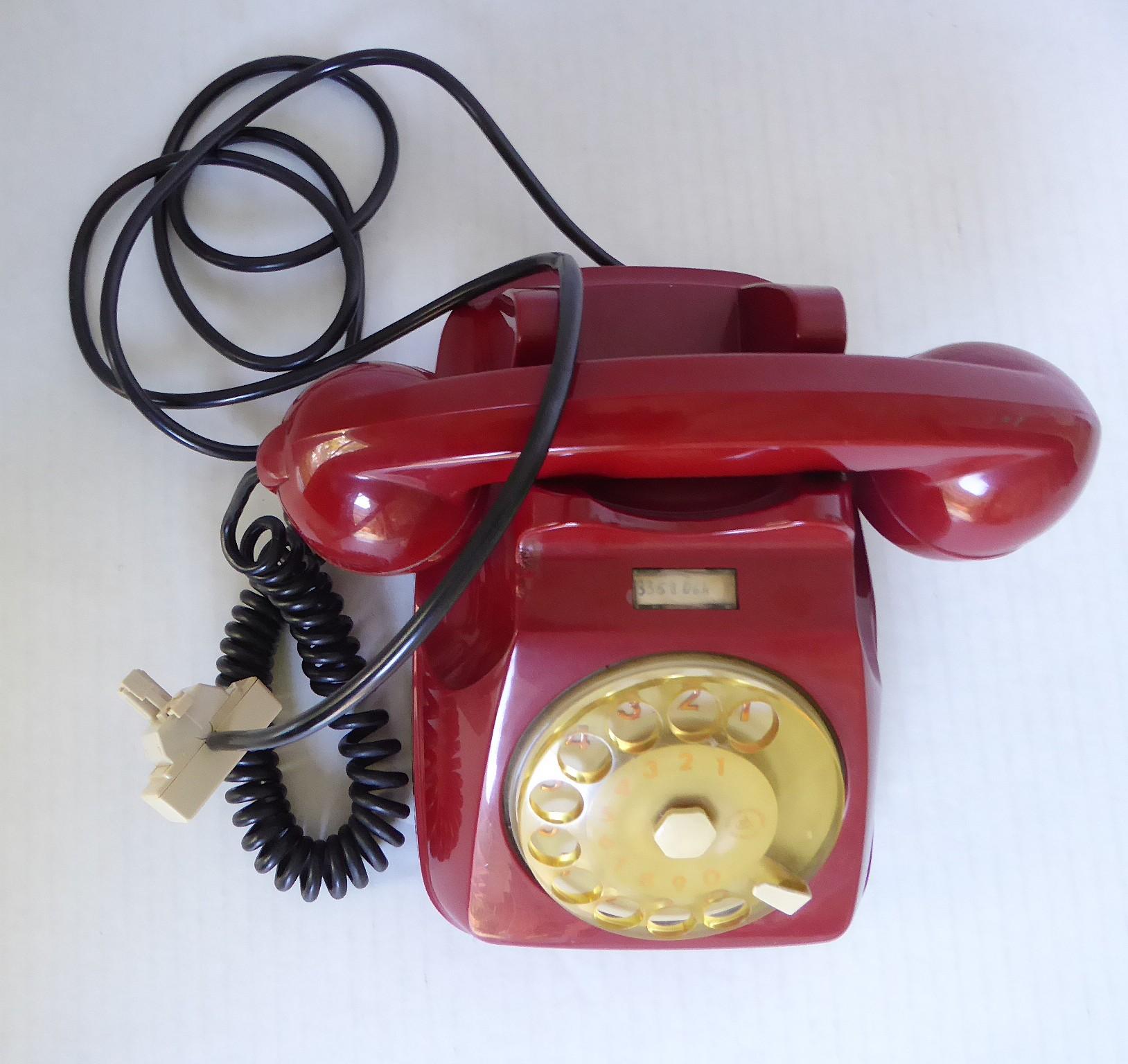 Table Rotary Phone SIEMENS AUSO SIP S62  Lino Saltini, Italie, années 1960 en vente 1