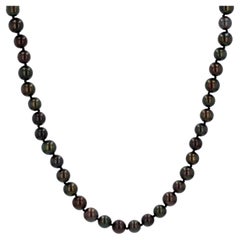 Modern Tahitian Cultured Pearls Choker Necklace