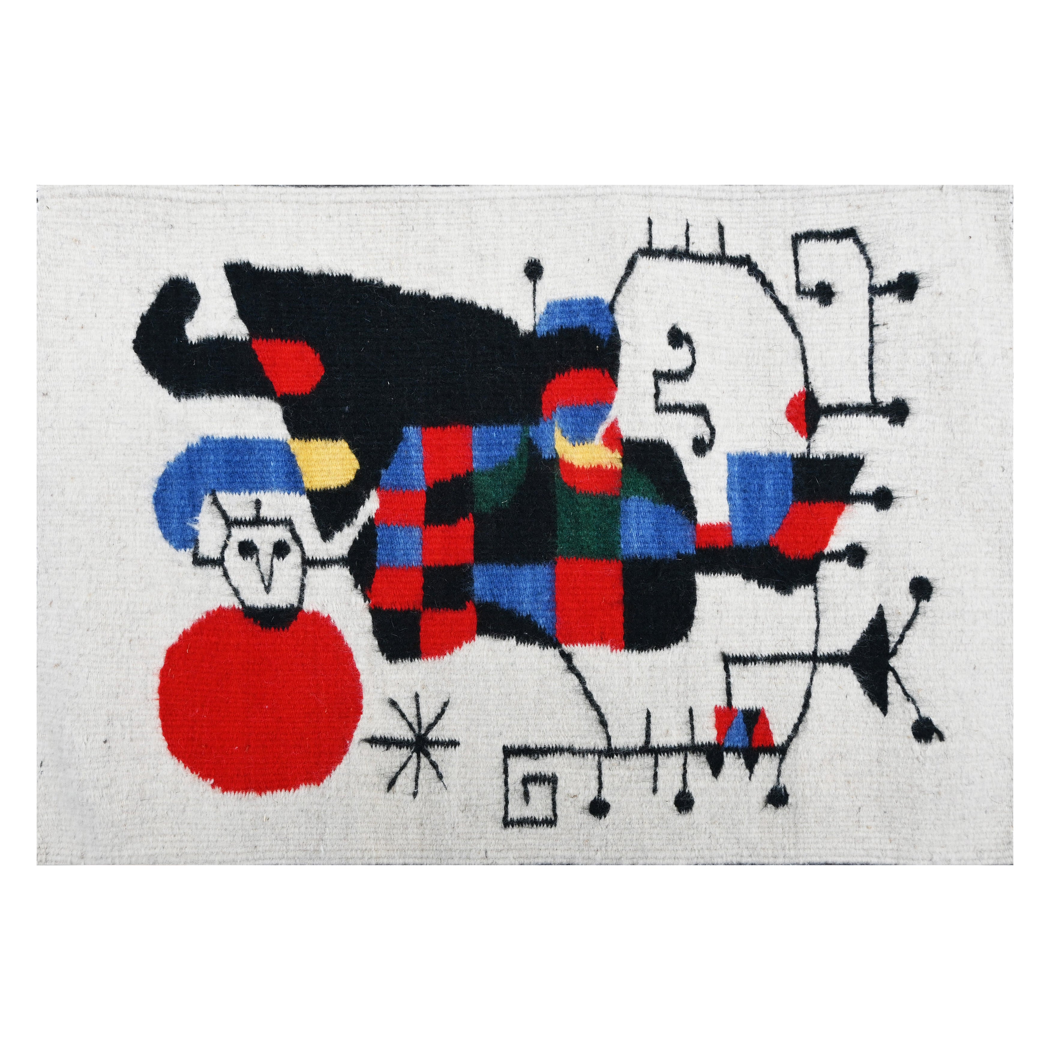 Tapisserie moderne du XXe siècle, d'après Joan Miró - n° 1560