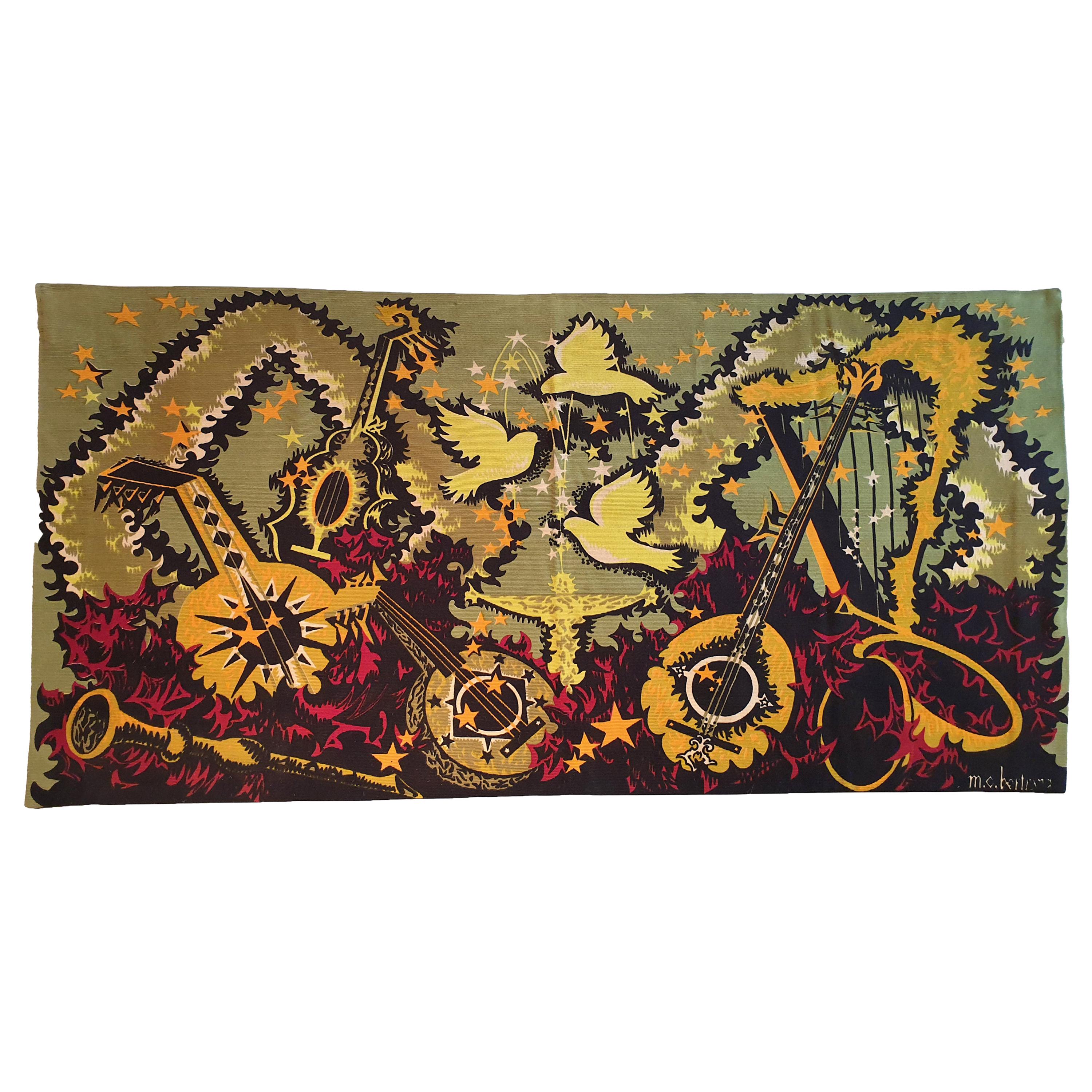 773 - Tapestry M.C.Bertrand of the 20th Century