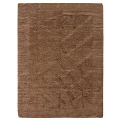 Modern Taurus Collection Geometric Goat Hair Rug by Doris Leslie Blau