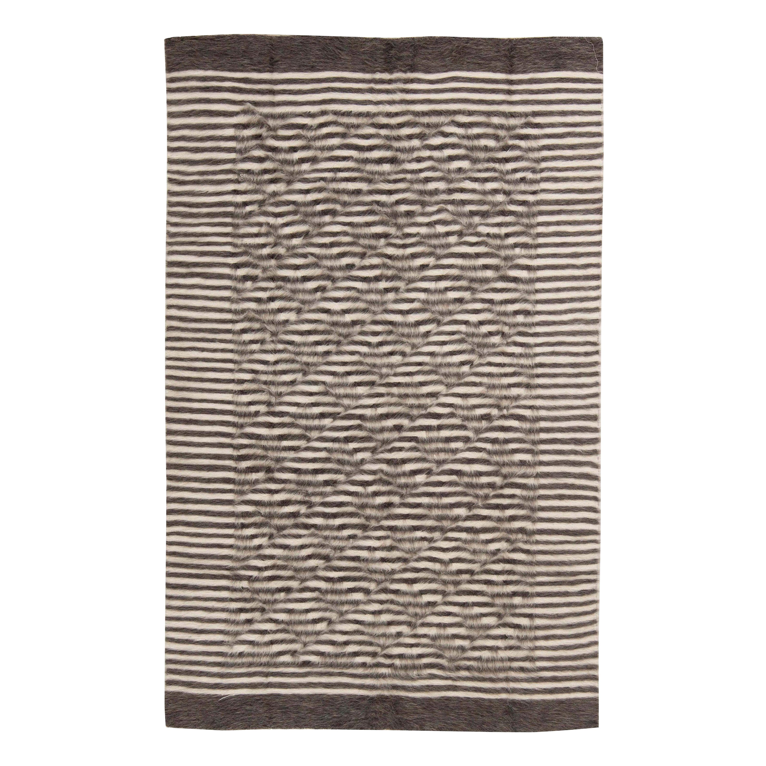 Contemporary Taurus Collection Striped Rug by Doris Leslie Blau For ...