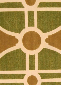 Modern TC1 Rug by Timothy Corrigan in Brown and Green