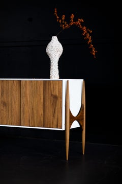 Moderne Anrichte aus Teakholz:: Kollektion Cambre für Craft Associates