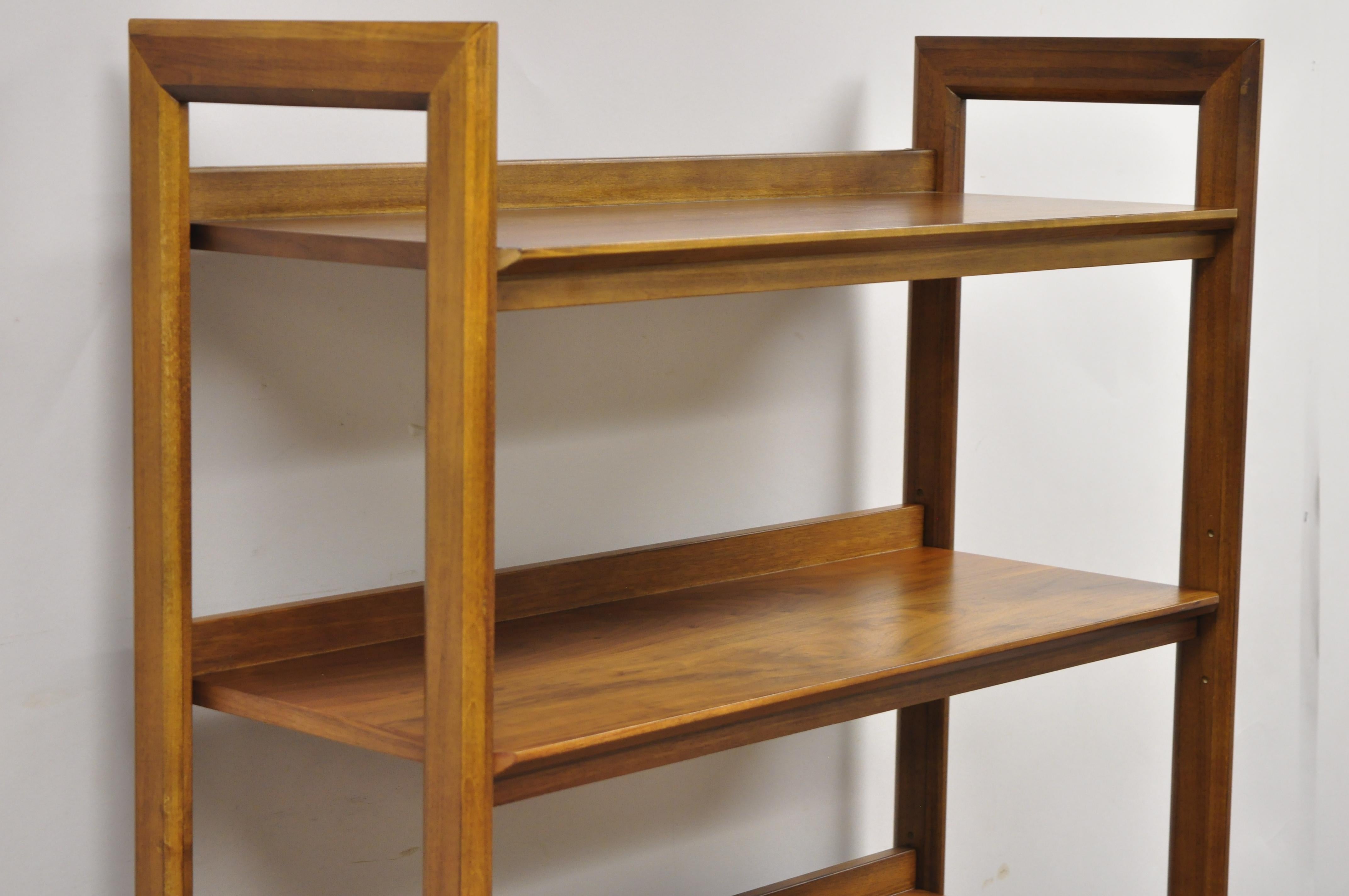 mid century tall bookcase