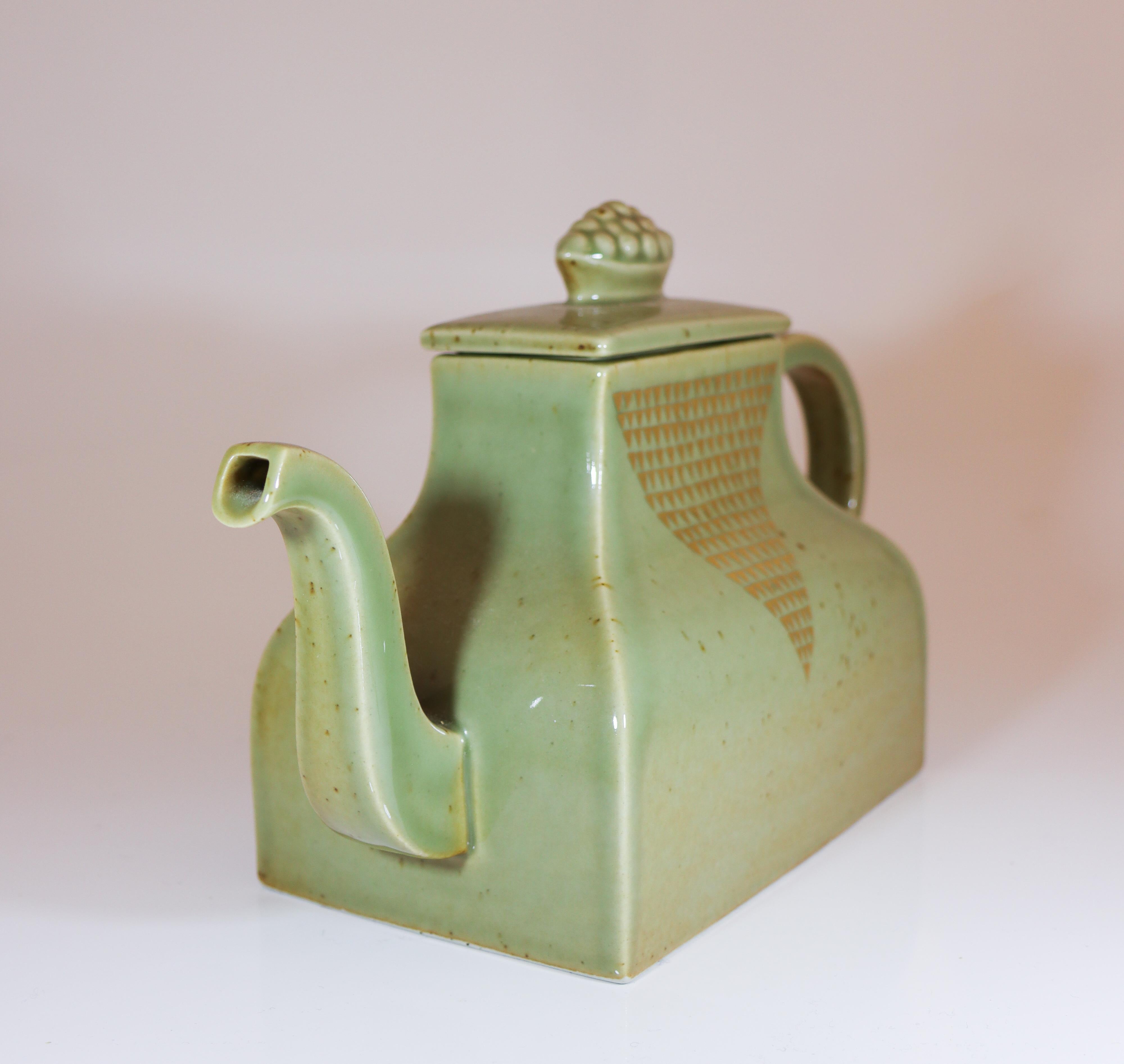 Vernissé Théière moderne 