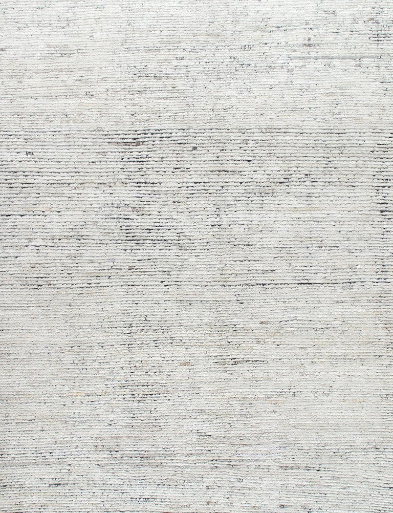 African Wool Rug Modern Textural African Wool Rug For Sale at 1stDibs